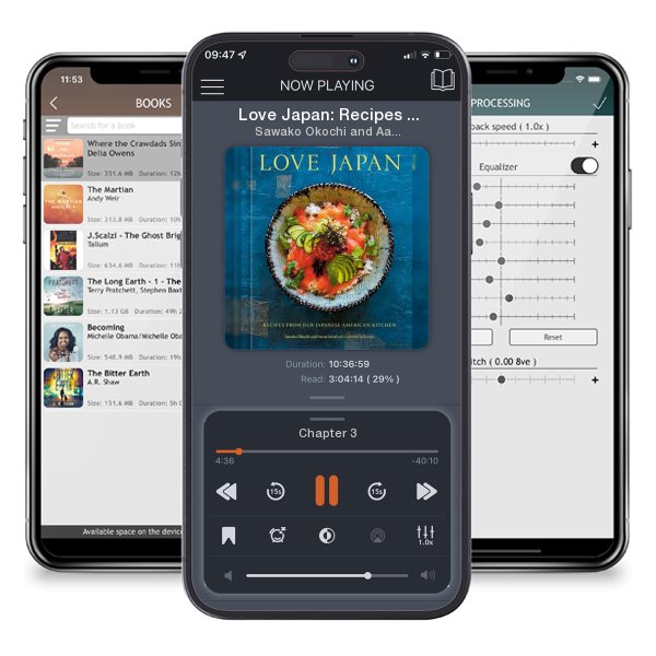 Download fo free audiobook Love Japan: Recipes from Our Japanese American Kitchen [A... by Sawako Okochi and Aaron Israel and listen anywhere on your iOS devices in the ListenBook app.