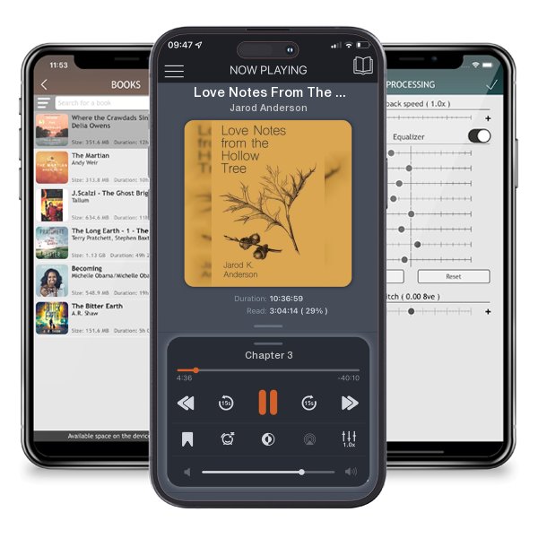 Download fo free audiobook Love Notes From The Hollow Tree by Jarod Anderson and listen anywhere on your iOS devices in the ListenBook app.