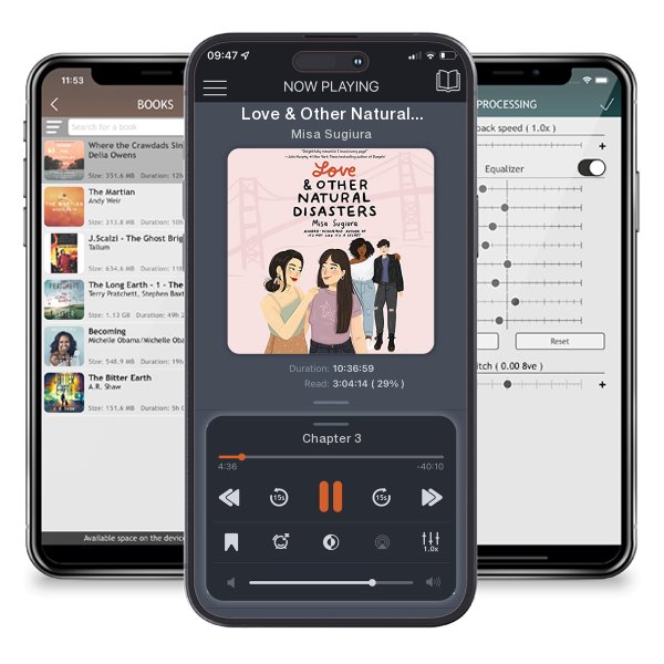 Download fo free audiobook Love & Other Natural Disasters by Misa Sugiura and listen anywhere on your iOS devices in the ListenBook app.