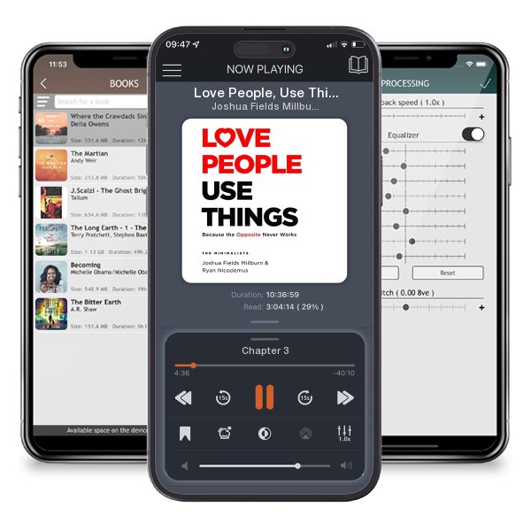Download fo free audiobook Love People, Use Things by Joshua Fields Millburn and listen anywhere on your iOS devices in the ListenBook app.