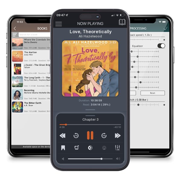 Download fo free audiobook Love, Theoretically by Ali Hazelwood and listen anywhere on your iOS devices in the ListenBook app.