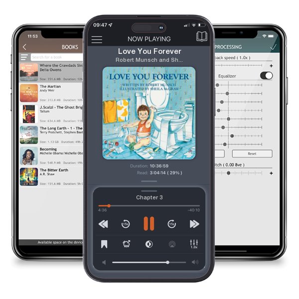 Download fo free audiobook Love You Forever by Robert Munsch and Sheila McGraw and listen anywhere on your iOS devices in the ListenBook app.