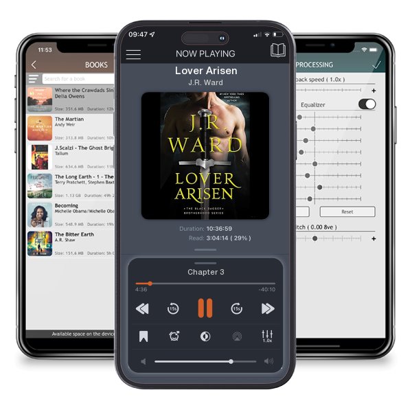 Download fo free audiobook Lover Arisen by J.R. Ward and listen anywhere on your iOS devices in the ListenBook app.