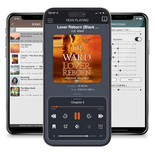 Download fo free audiobook Lover Reborn (Black Dagger Brotherhood, #10) by J.R. Ward and listen anywhere on your iOS devices in the ListenBook app.
