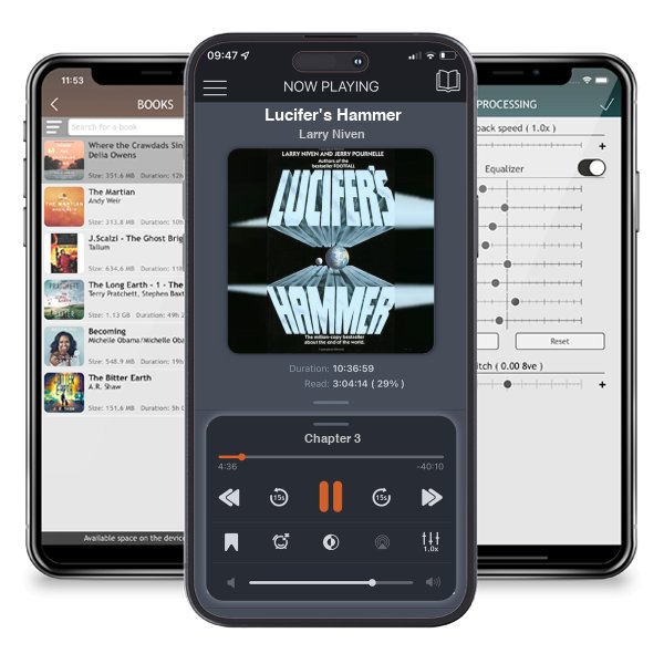 Download fo free audiobook Lucifer\'s Hammer by Larry Niven and listen anywhere on your iOS devices in the ListenBook app.
