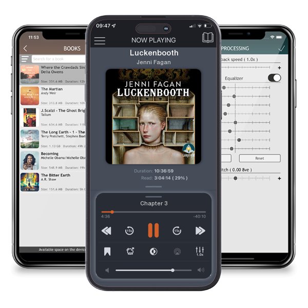 Download fo free audiobook Luckenbooth by Jenni Fagan and listen anywhere on your iOS devices in the ListenBook app.
