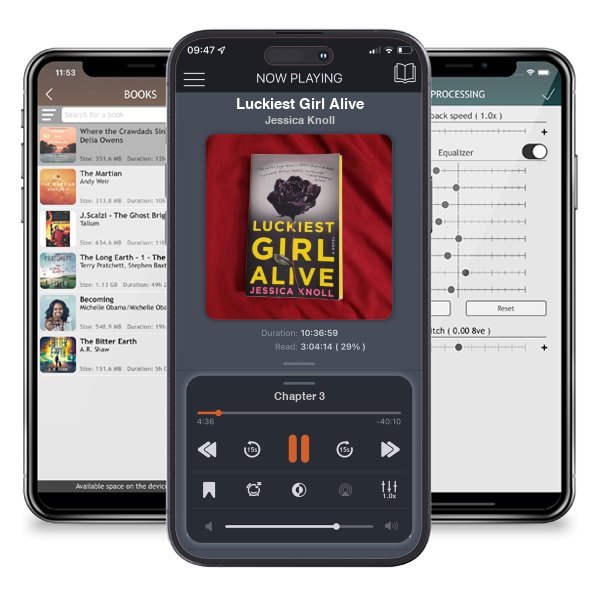 Download fo free audiobook Luckiest Girl Alive by Jessica Knoll and listen anywhere on your iOS devices in the ListenBook app.