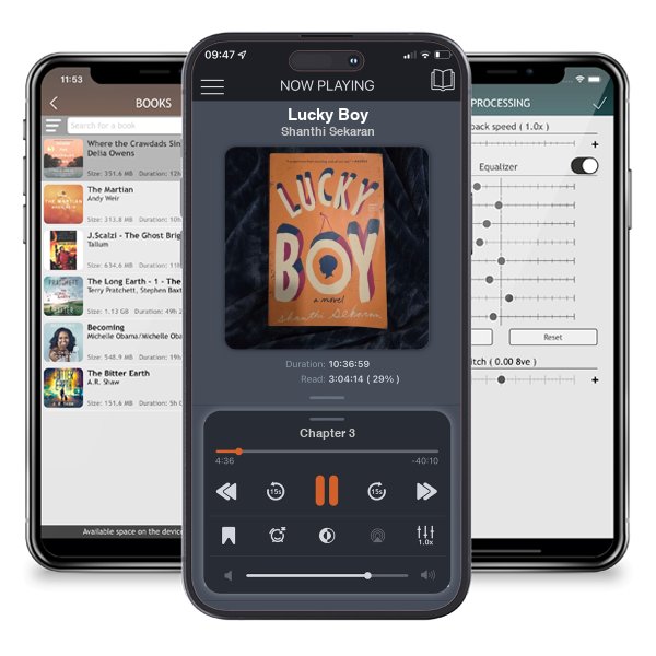 Download fo free audiobook Lucky Boy by Shanthi Sekaran and listen anywhere on your iOS devices in the ListenBook app.