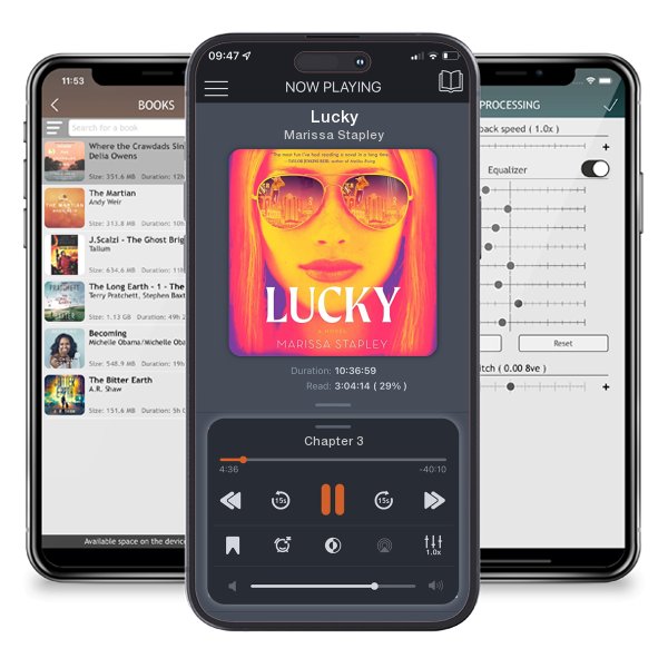 Download fo free audiobook Lucky by Marissa Stapley and listen anywhere on your iOS devices in the ListenBook app.