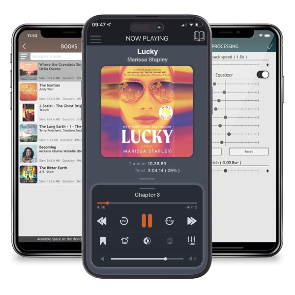 Download fo free audiobook Lucky by Marissa Stapley and listen anywhere on your iOS devices in the ListenBook app.