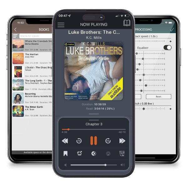 Download fo free audiobook Luke Brothers: The Complete Collection by K.C. Mills and listen anywhere on your iOS devices in the ListenBook app.
