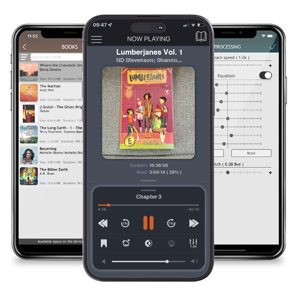 Download fo free audiobook Lumberjanes Vol. 1 by ND Stevenson; Shannon Watters; Grace Ellis and listen anywhere on your iOS devices in the ListenBook app.