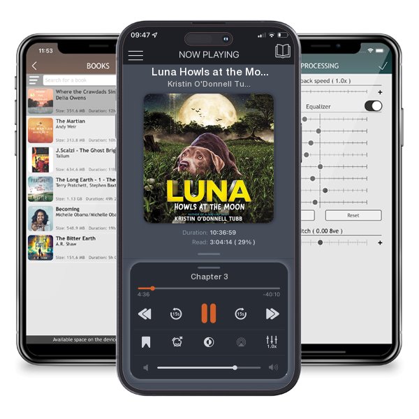 Download fo free audiobook Luna Howls at the Moon by Kristin O'Donnell Tubb and listen anywhere on your iOS devices in the ListenBook app.