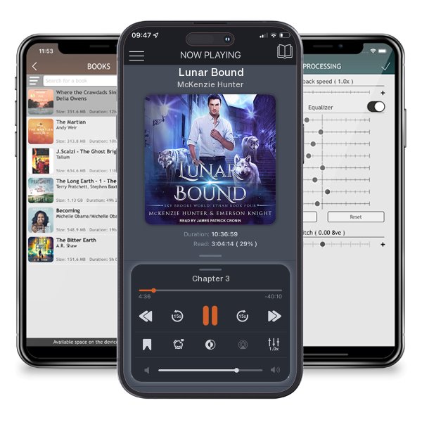 Download fo free audiobook Lunar Bound by McKenzie Hunter and listen anywhere on your iOS devices in the ListenBook app.