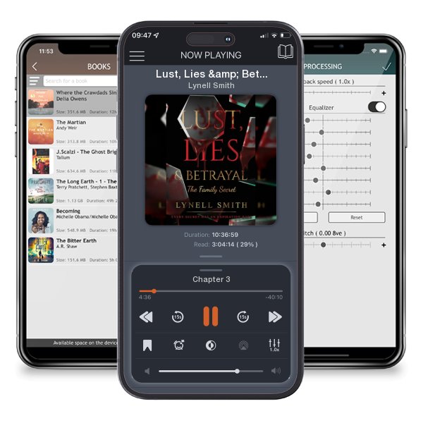 Download fo free audiobook Lust, Lies & Betrayal: The Family Secret: The Family Secret by Lynell Smith and listen anywhere on your iOS devices in the ListenBook app.