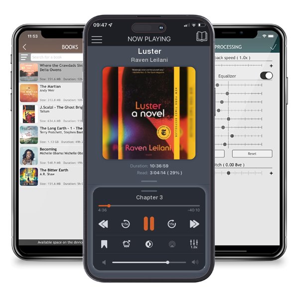 Download fo free audiobook Luster by Raven Leilani and listen anywhere on your iOS devices in the ListenBook app.