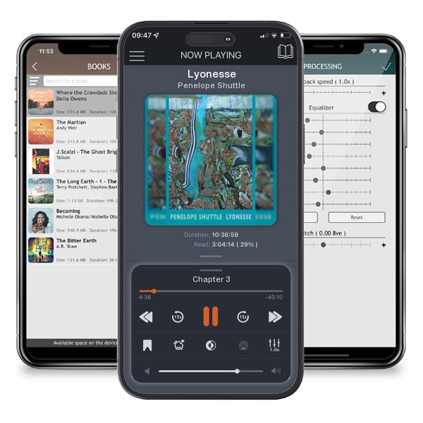 Download fo free audiobook Lyonesse by Penelope Shuttle and listen anywhere on your iOS devices in the ListenBook app.