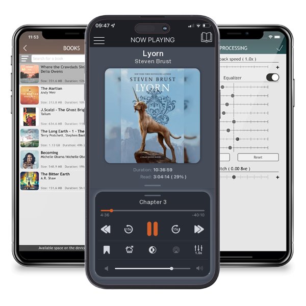 Download fo free audiobook Lyorn by Steven Brust and listen anywhere on your iOS devices in the ListenBook app.