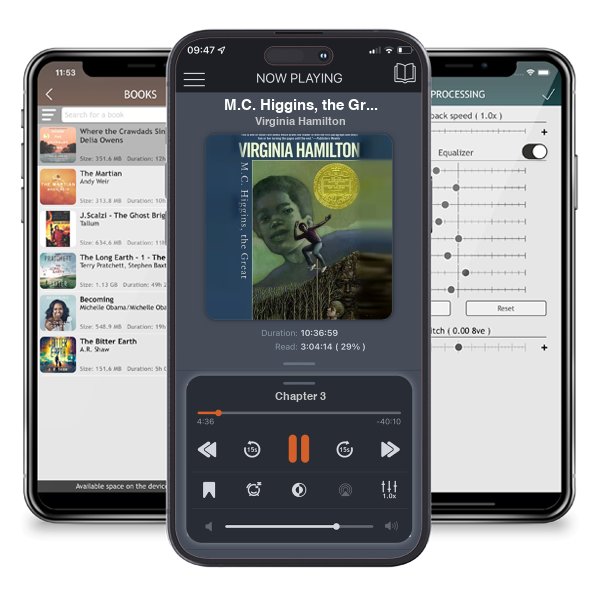 Download fo free audiobook M.C. Higgins, the Great by Virginia Hamilton and listen anywhere on your iOS devices in the ListenBook app.