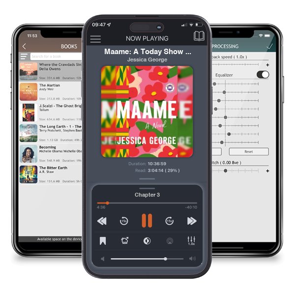 Download fo free audiobook Maame: A Today Show Read with Jenna Book Club Pick by Jessica George and listen anywhere on your iOS devices in the ListenBook app.