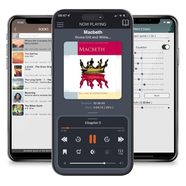 Download fo free audiobook Macbeth by Roma Gill and William Shakespeare and listen anywhere on your iOS devices in the ListenBook app.