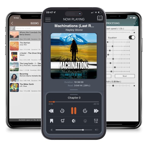Download fo free audiobook Machinations (Last Resistance #1) by Hayley Stone and listen anywhere on your iOS devices in the ListenBook app.