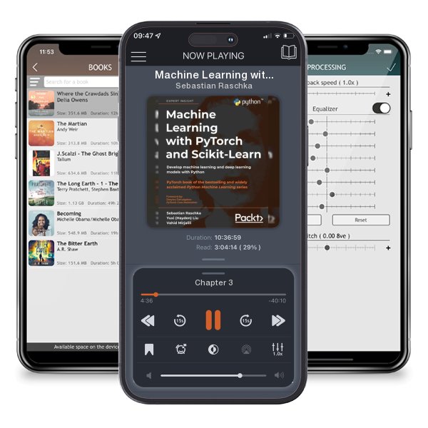 Download fo free audiobook Machine Learning with PyTorch and Scikit-Learn: Develop machine learning and deep learning models with Python by Sebastian Raschka and listen anywhere on your iOS devices in the ListenBook app.