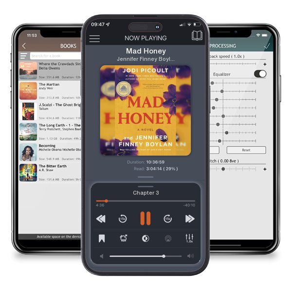 Download fo free audiobook Mad Honey by Jennifer Finney Boylan and Jodi Picoult and listen anywhere on your iOS devices in the ListenBook app.