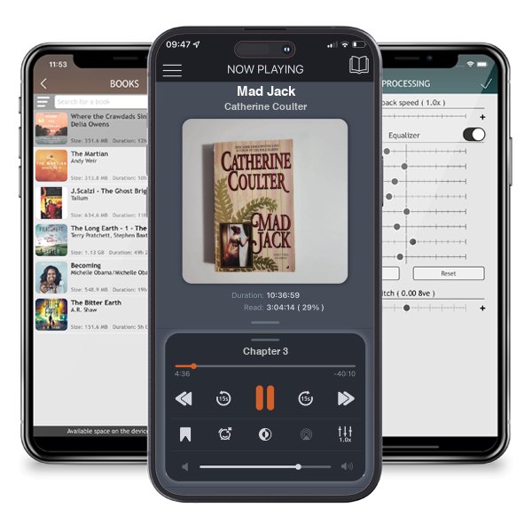 Download fo free audiobook Mad Jack by Catherine Coulter and listen anywhere on your iOS devices in the ListenBook app.