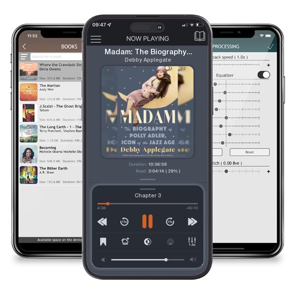 Download fo free audiobook Madam: The Biography of Polly Adler, Icon of the Jazz Age by Debby Applegate and listen anywhere on your iOS devices in the ListenBook app.
