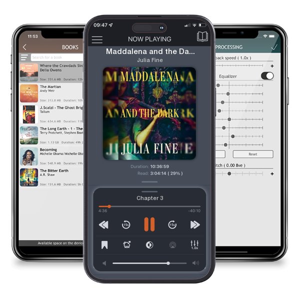 Download fo free audiobook Maddalena and the Dark by Julia Fine and listen anywhere on your iOS devices in the ListenBook app.