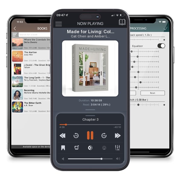 Download fo free audiobook Made for Living: Collected Interiors for All Sorts of Styles by Cat Chen and Amber Lewis and listen anywhere on your iOS devices in the ListenBook app.