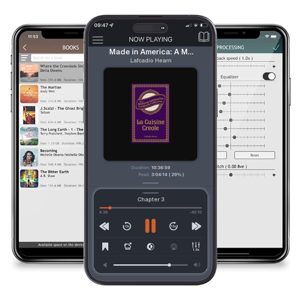 Download fo free audiobook Made in America: A Modern Collection of Classic Recipes by Lafcadio Hearn and listen anywhere on your iOS devices in the ListenBook app.
