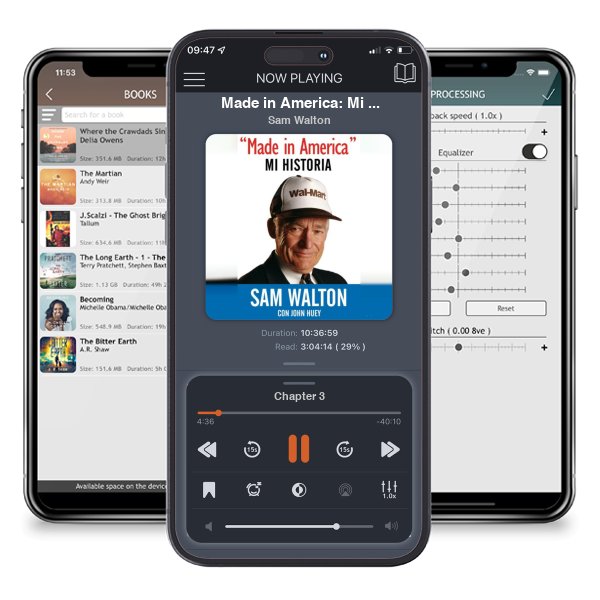 Descargar audiolibro gratis Made in America: Mi Historia / Made In America: My History by Sam Walton y escuchar en cualquier lugar en sus dispositivos iOS en la aplicación ListenBook.