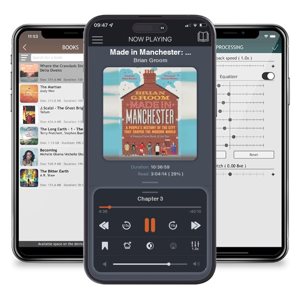Download fo free audiobook Made in Manchester: A People’s History of the City That Shaped the Modern World by Brian Groom and listen anywhere on your iOS devices in the ListenBook app.