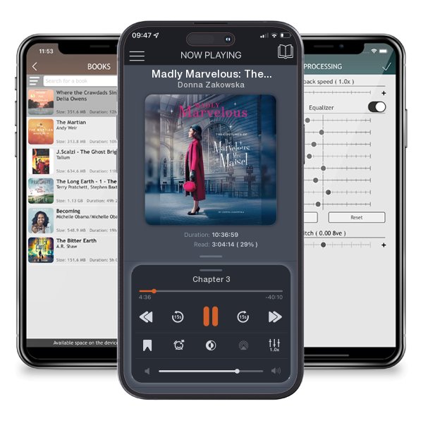 Download fo free audiobook Madly Marvelous: The Costumes of the Marvelous Mrs. Maisel by Donna Zakowska and listen anywhere on your iOS devices in the ListenBook app.