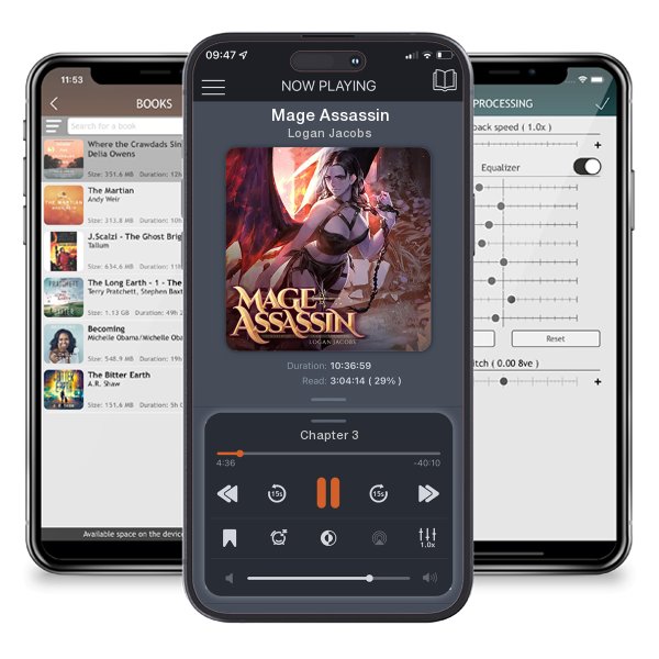 Download fo free audiobook Mage Assassin by Logan Jacobs and listen anywhere on your iOS devices in the ListenBook app.