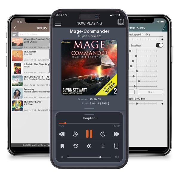 Download fo free audiobook Mage-Commander by Glynn Stewart and listen anywhere on your iOS devices in the ListenBook app.