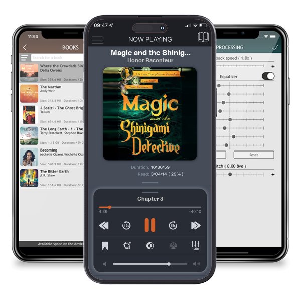 Download fo free audiobook Magic and the Shinigami Detective (The Case Files of Henri Davenforth Book 1) by Honor Raconteur and listen anywhere on your iOS devices in the ListenBook app.