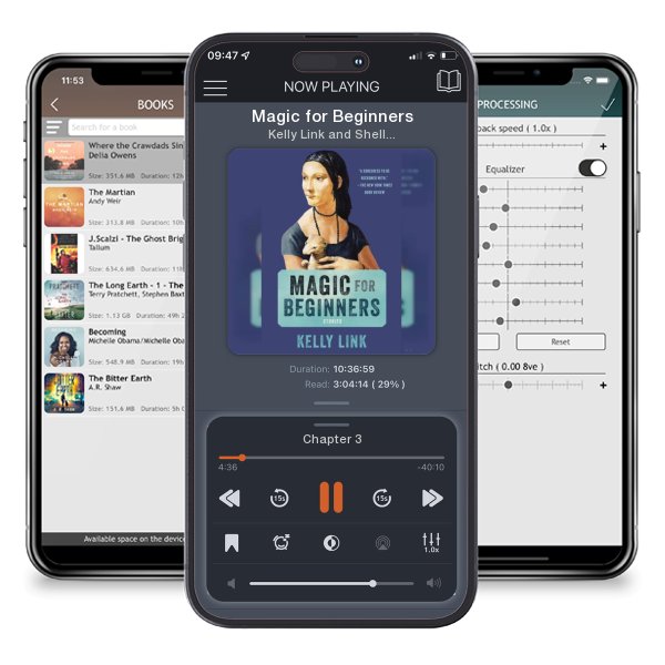 Download fo free audiobook Magic for Beginners by Kelly Link and Shelley Jackson and listen anywhere on your iOS devices in the ListenBook app.