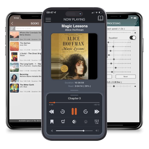 Download fo free audiobook Magic Lessons by Alice Hoffman and listen anywhere on your iOS devices in the ListenBook app.