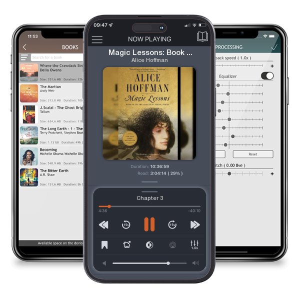 Download fo free audiobook Magic Lessons: Book #1 of the Practical Magic Series by Alice Hoffman and listen anywhere on your iOS devices in the ListenBook app.