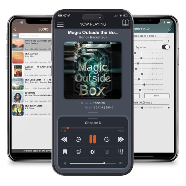Download fo free audiobook Magic Outside the Box (The Case Files of Henri Davenforth Book 3) by Honor Raconteur and listen anywhere on your iOS devices in the ListenBook app.