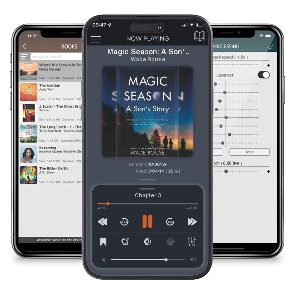 Download fo free audiobook Magic Season: A Son's Story (Original) by Wade Rouse and listen anywhere on your iOS devices in the ListenBook app.