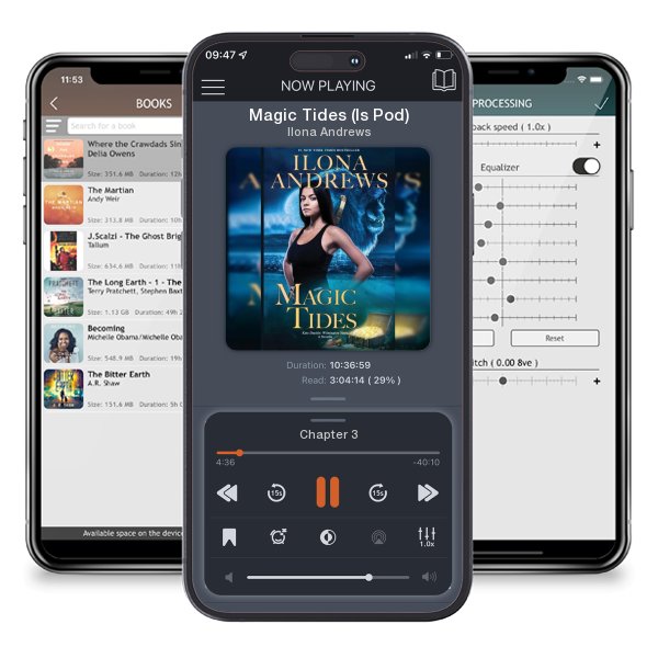 Download fo free audiobook Magic Tides (Is Pod) by Ilona Andrews and listen anywhere on your iOS devices in the ListenBook app.