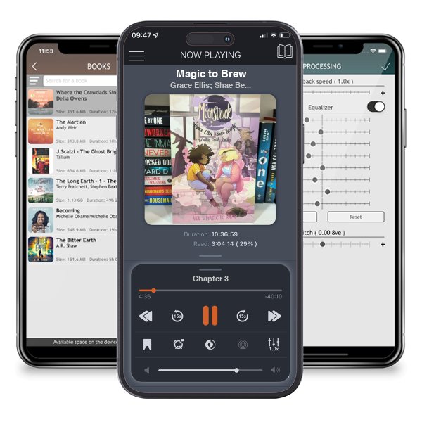 Download fo free audiobook Magic to Brew by Grace Ellis; Shae Beagle; Kate Leth and listen anywhere on your iOS devices in the ListenBook app.