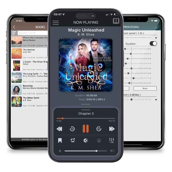 Download fo free audiobook Magic Unleashed by K. M. Shea and listen anywhere on your iOS devices in the ListenBook app.