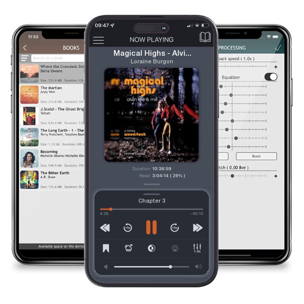 Download fo free audiobook Magical Highs - Alvin Lee & Me by Loraine Burgon and listen anywhere on your iOS devices in the ListenBook app.