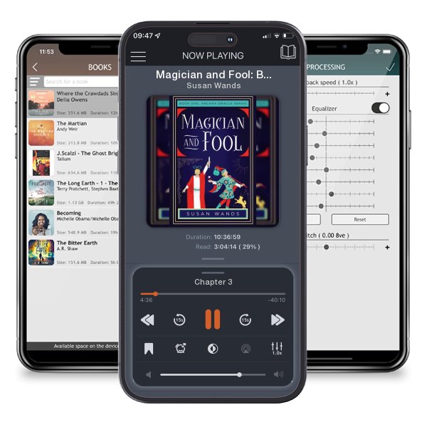 Download fo free audiobook Magician and Fool: Book One, Arcana Oracle Series by Susan Wands and listen anywhere on your iOS devices in the ListenBook app.