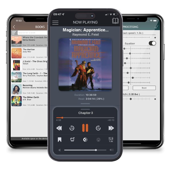 Download fo free audiobook Magician: Apprentice (The Riftwar Saga, #1) by Raymond E. Feist and listen anywhere on your iOS devices in the ListenBook app.
